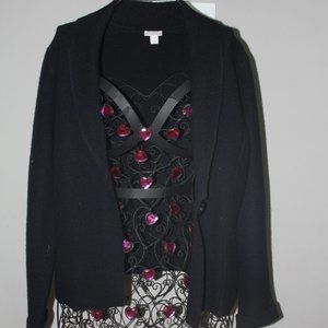 Apt 9 Black Jacket - Size M